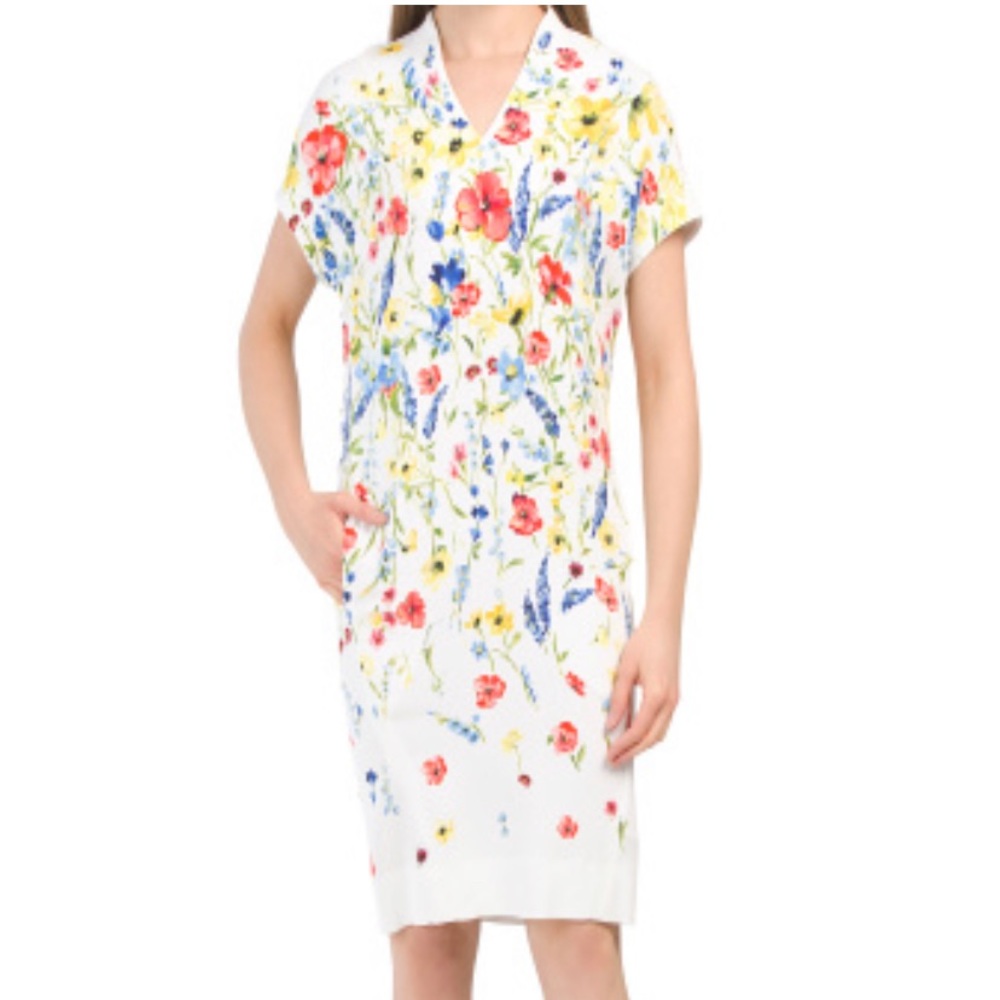 Escada floral dress